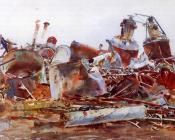 约翰 辛格 萨金特 : The Wrecked Sugar Refinery